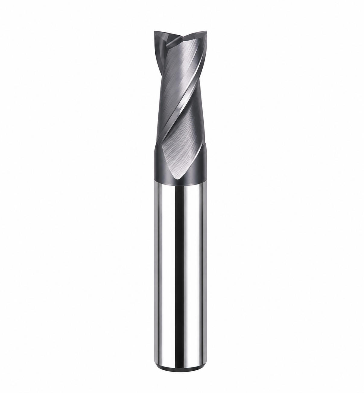 HRC55 Metal duro 2 cortes Topo reto standard